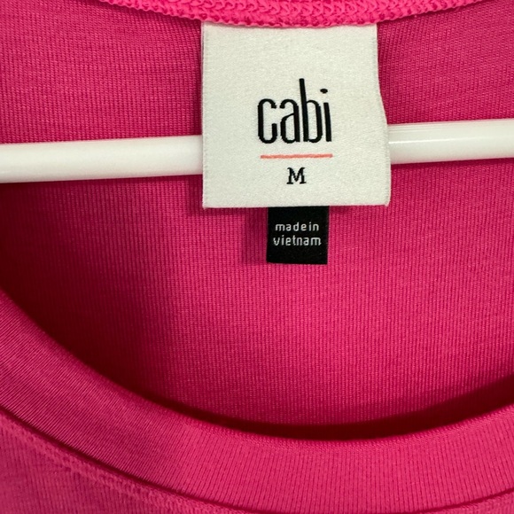 Cabi pink basic T-shirt in size medium - Picture 4 of 5